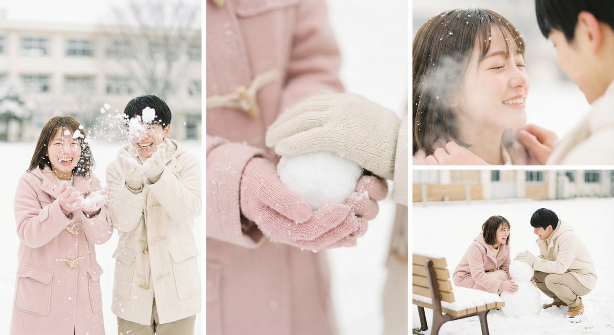 Çok Açılı Yakın Çekim Portre Afişi