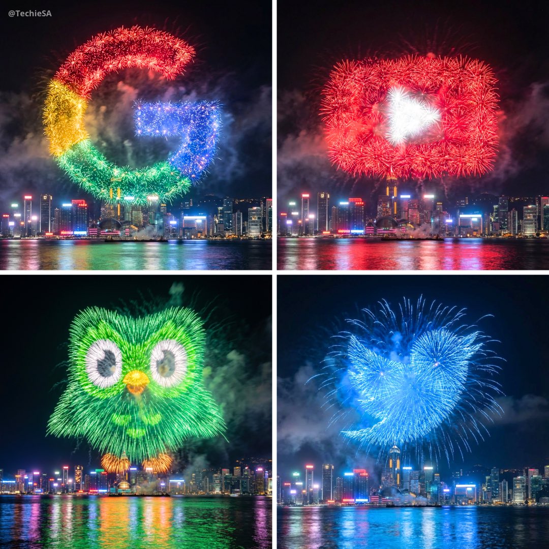 Ảnh pháo hoa ngoạn mục bung nở trên cảnh quan đô thị