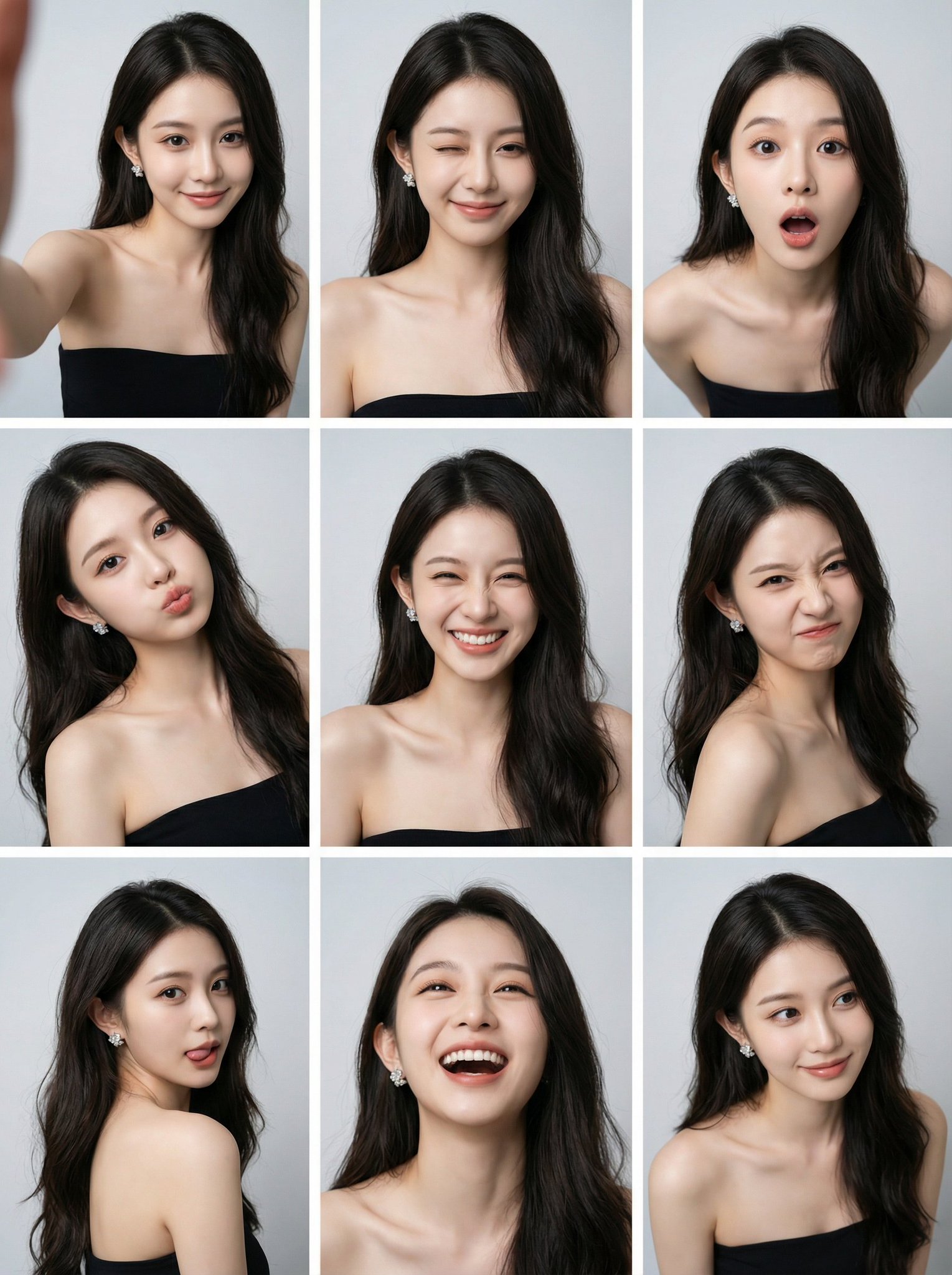 Ritratto raffinato a griglia 9 dell'ippocampo