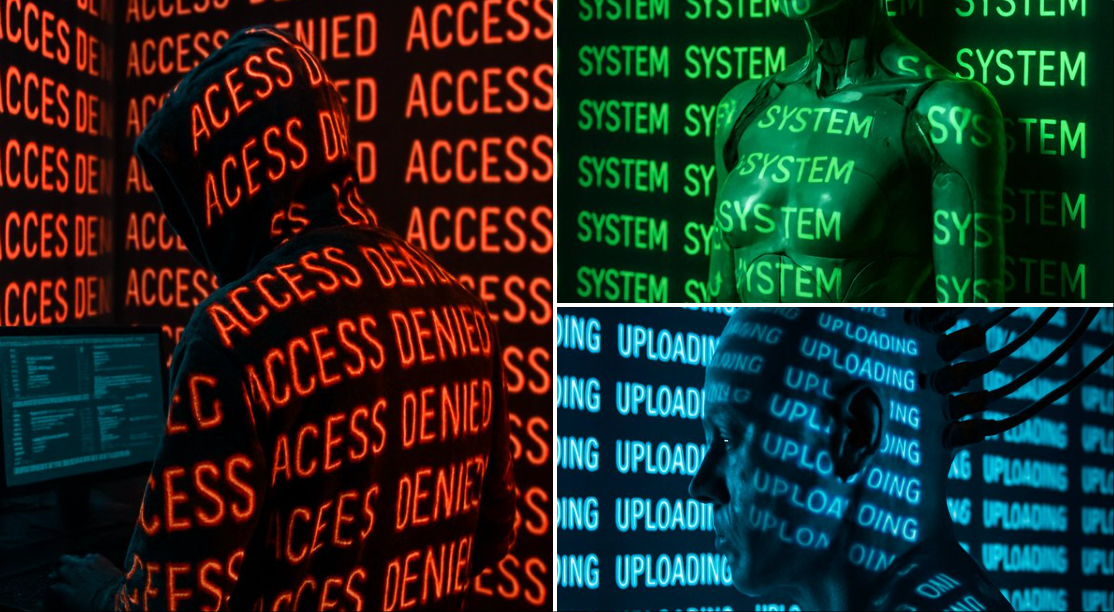 Réflexion infinie d'un seul mot