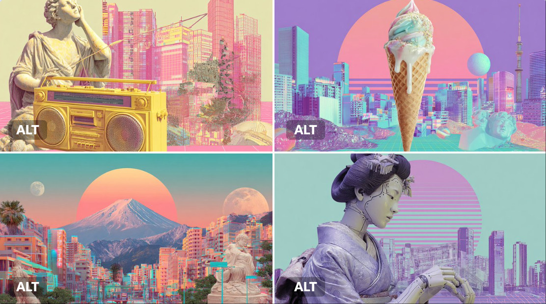 Surrealistyczny vaporwave