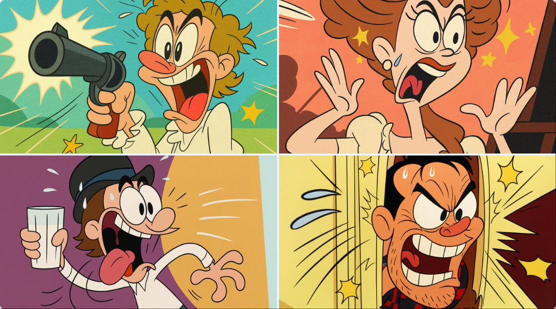 Nuovo stile cartone animato