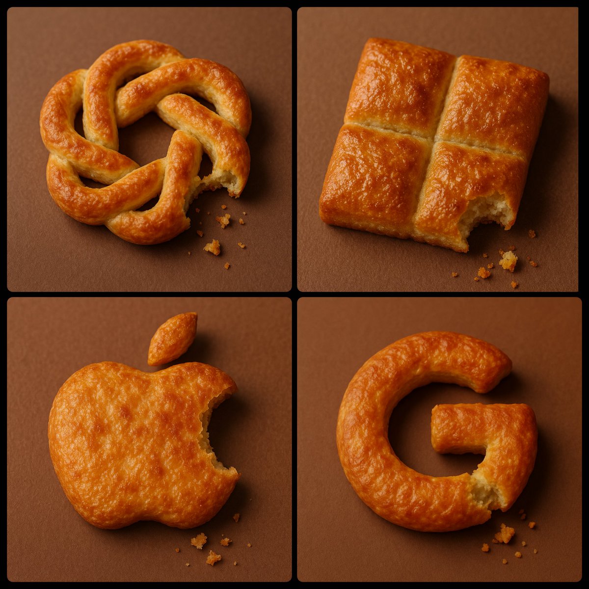 Dolci parzialmente morsi