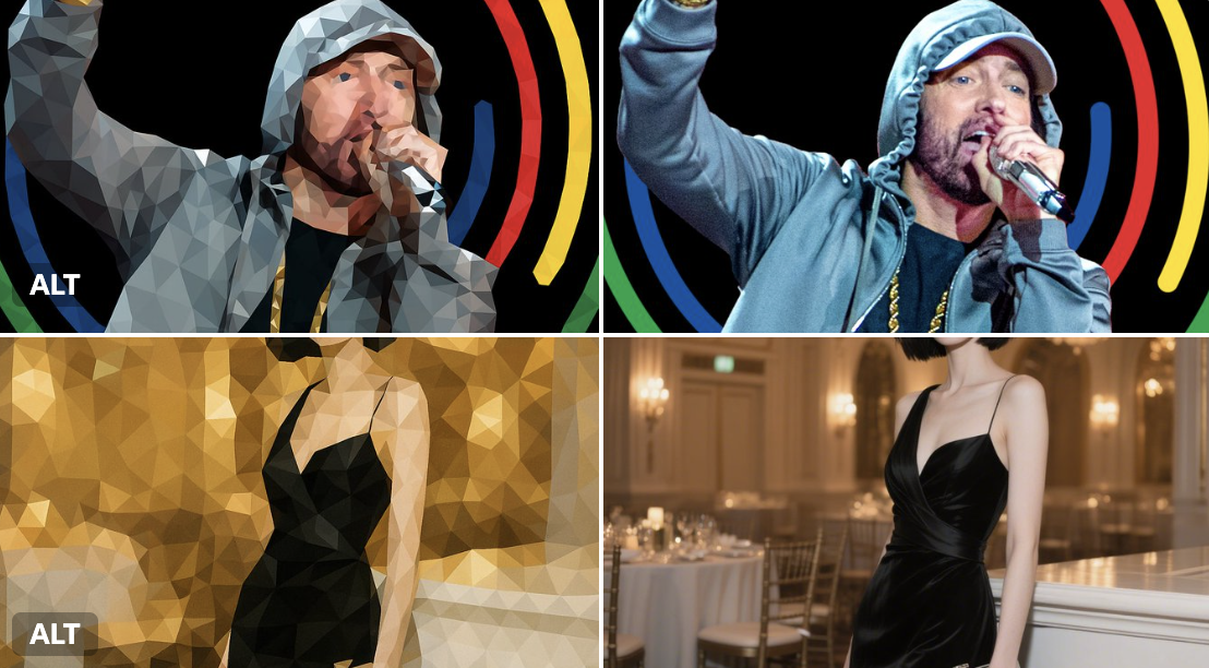 Conversione foto in stile mosaico