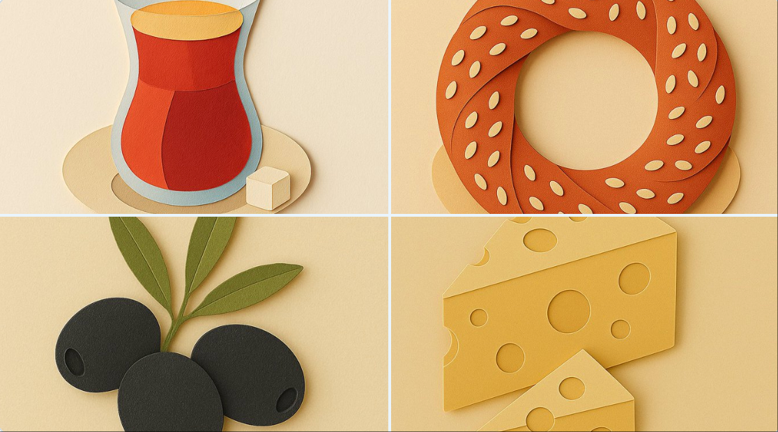 Illustrazioni in stile minimalista