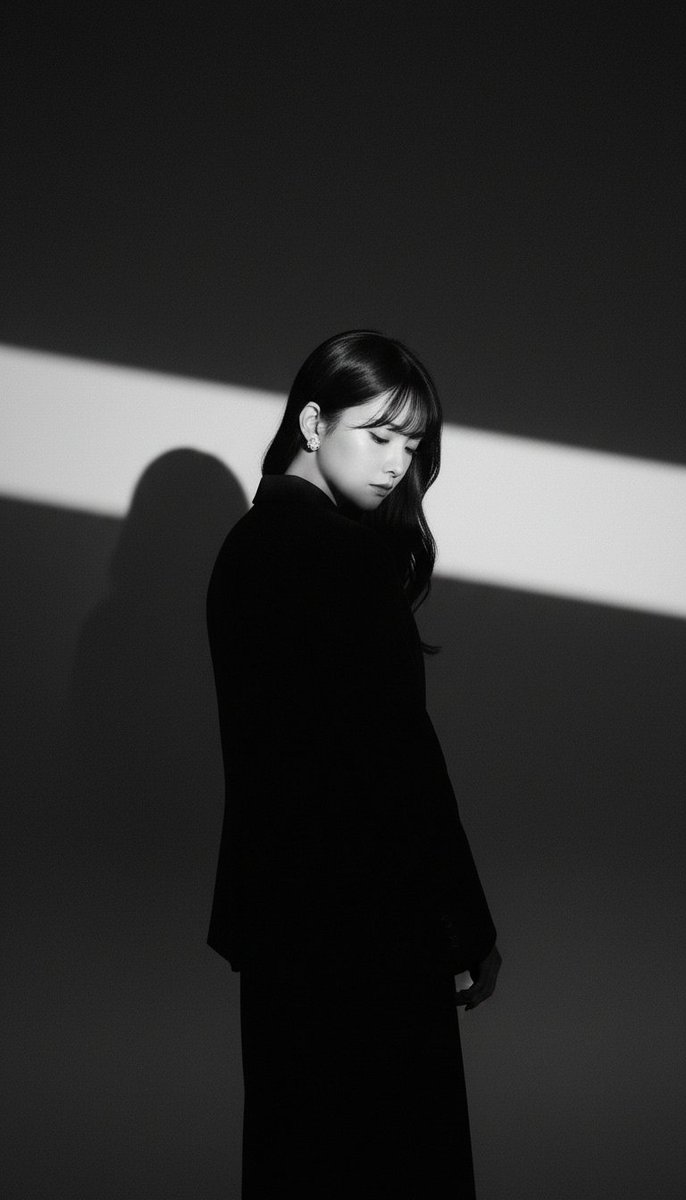 ภาพบุคคลสตูดิโอขาวดำอันน่าทึ่ง