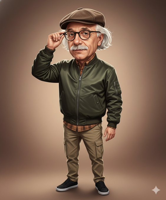 Bande dessinée numérique d'un homme d'âge moyen