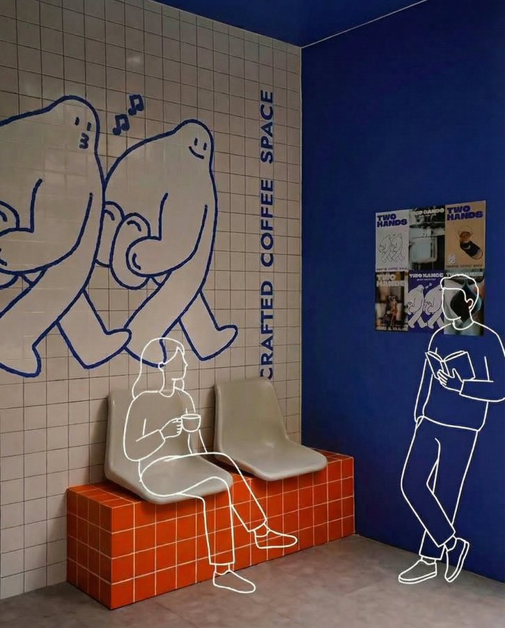 Skizzenfiguren in echte Fotos einfügen