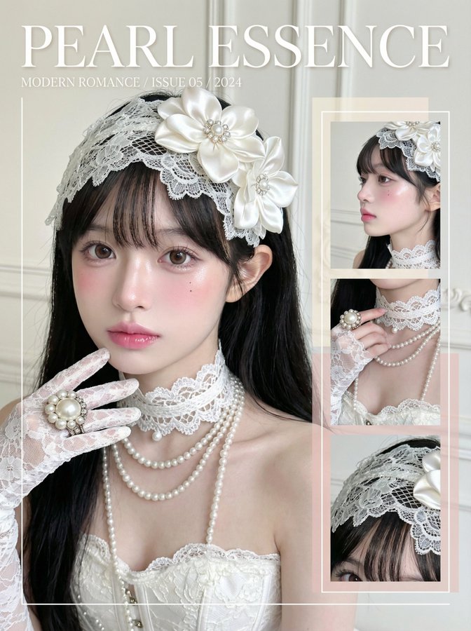 Copertina collage per rivista di personaggi