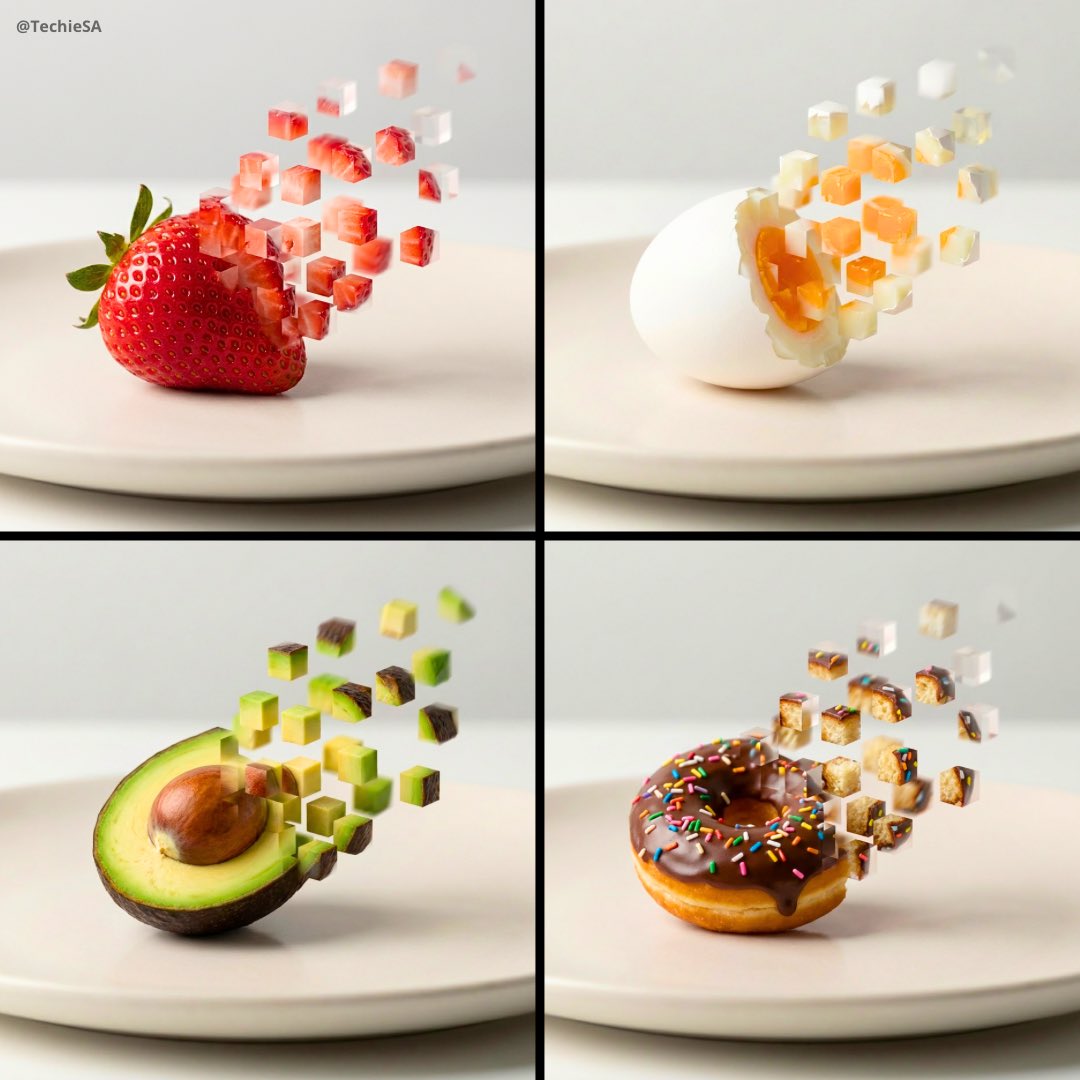 Minimalistische Food-Fotografie