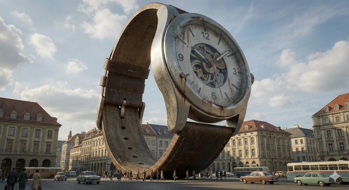 Превращение обычных объектов в гигантские памятники